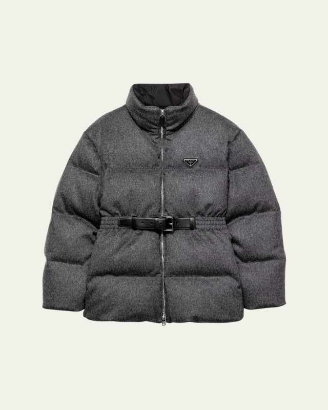 Belted Puffer Jacket